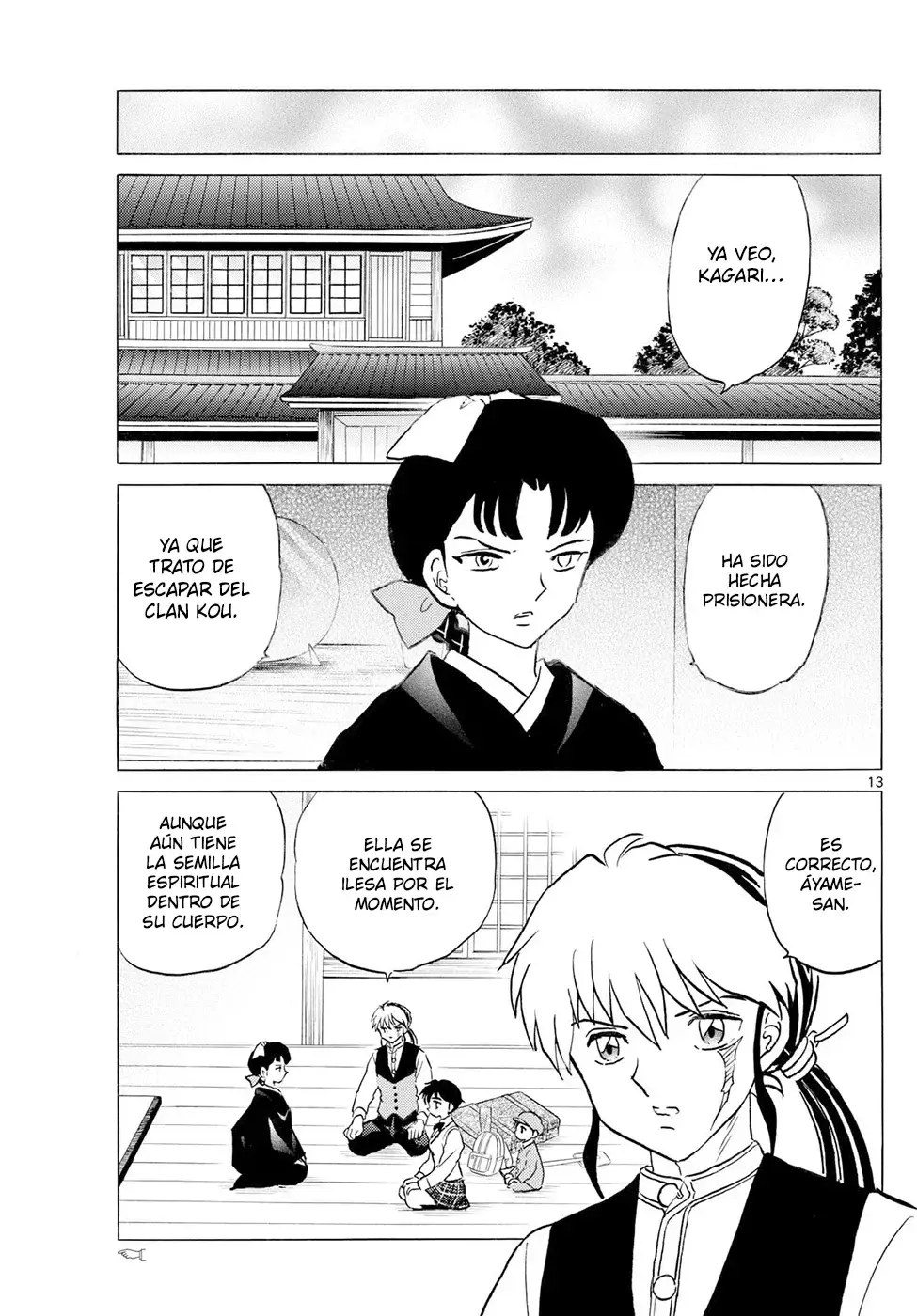 Mao Capitulo 296: Bajo La Mirada De Hakubi página 13