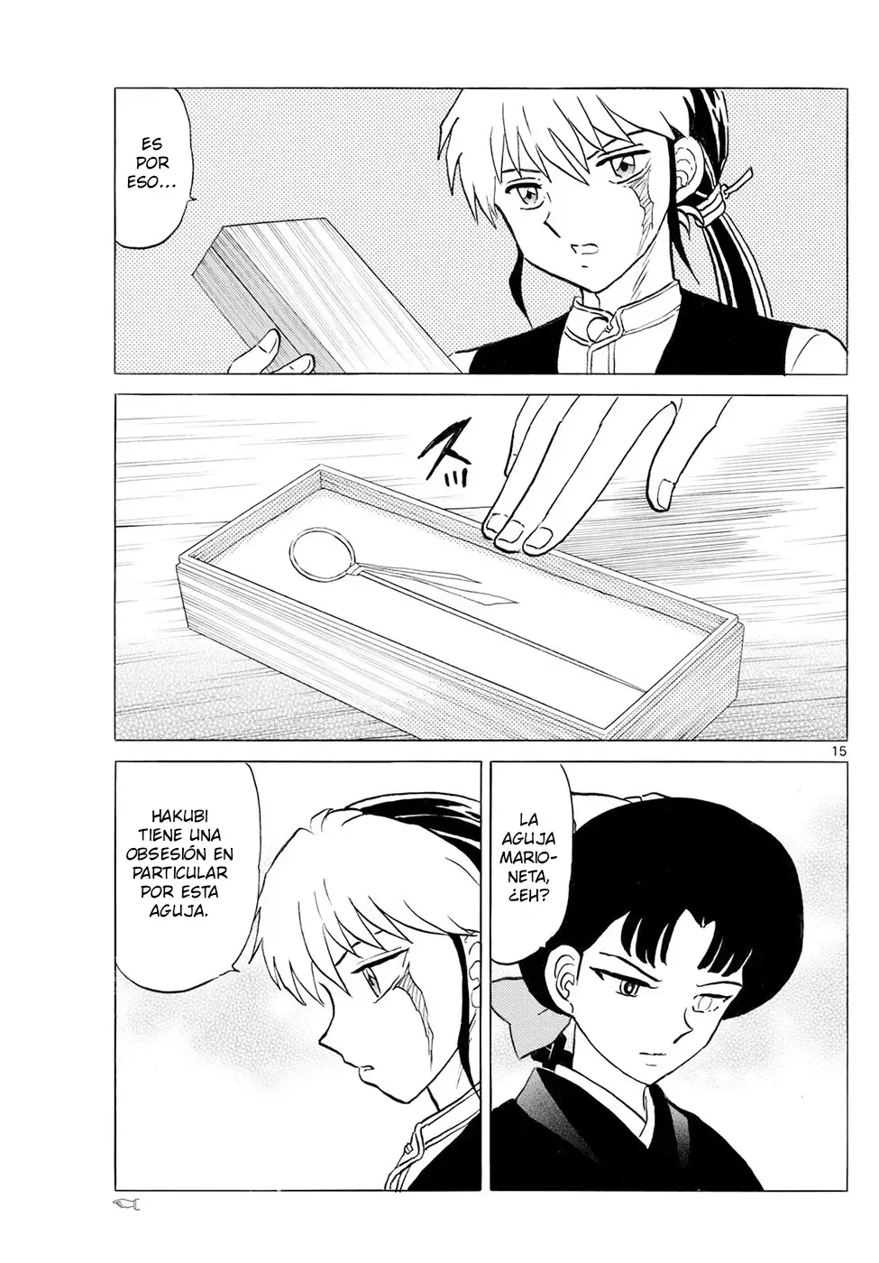 Mao Capitulo 296: Bajo La Mirada De Hakubi página 15