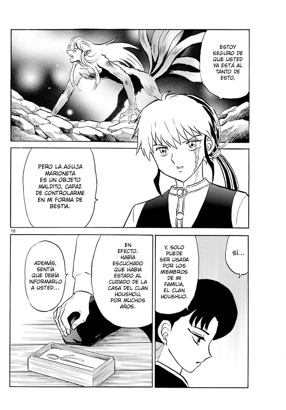 Mao Capitulo 296: Bajo La Mirada De Hakubi página 16