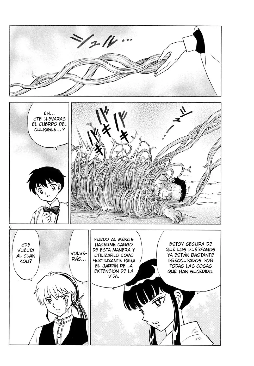 Mao Capitulo 296: Bajo La Mirada De Hakubi página 8