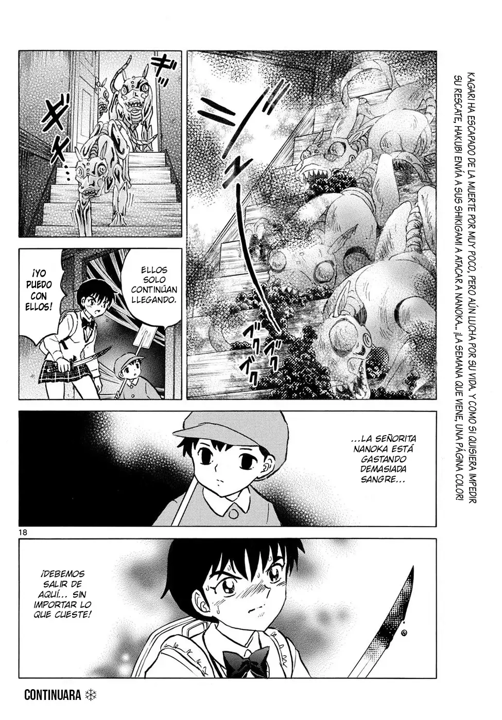 Mao Capitulo 299: El Paradero De Kagari página 18
