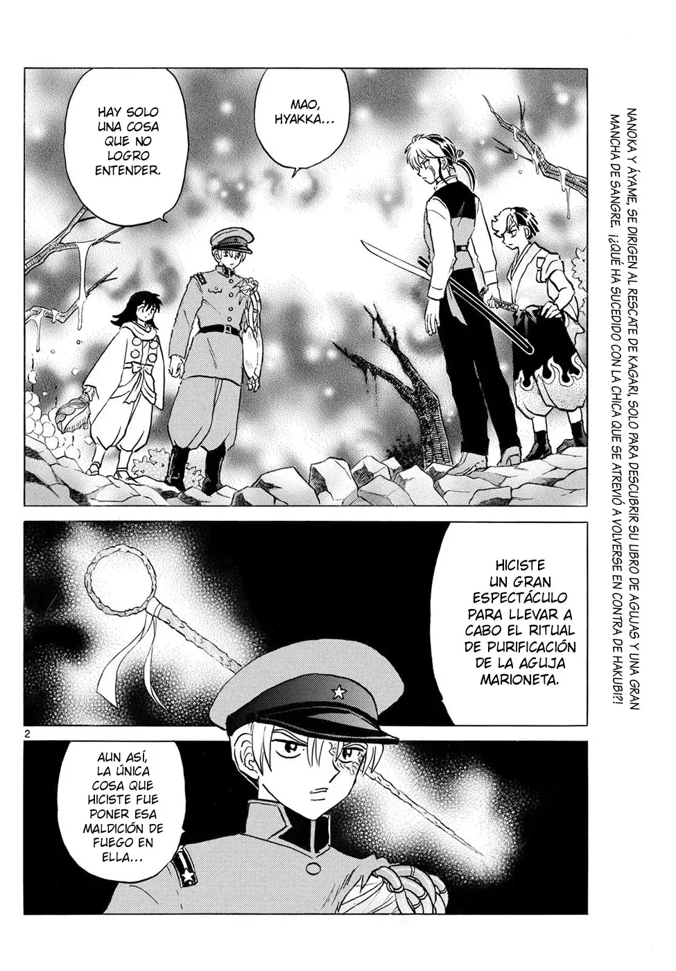 Mao Capitulo 299: El Paradero De Kagari página 2