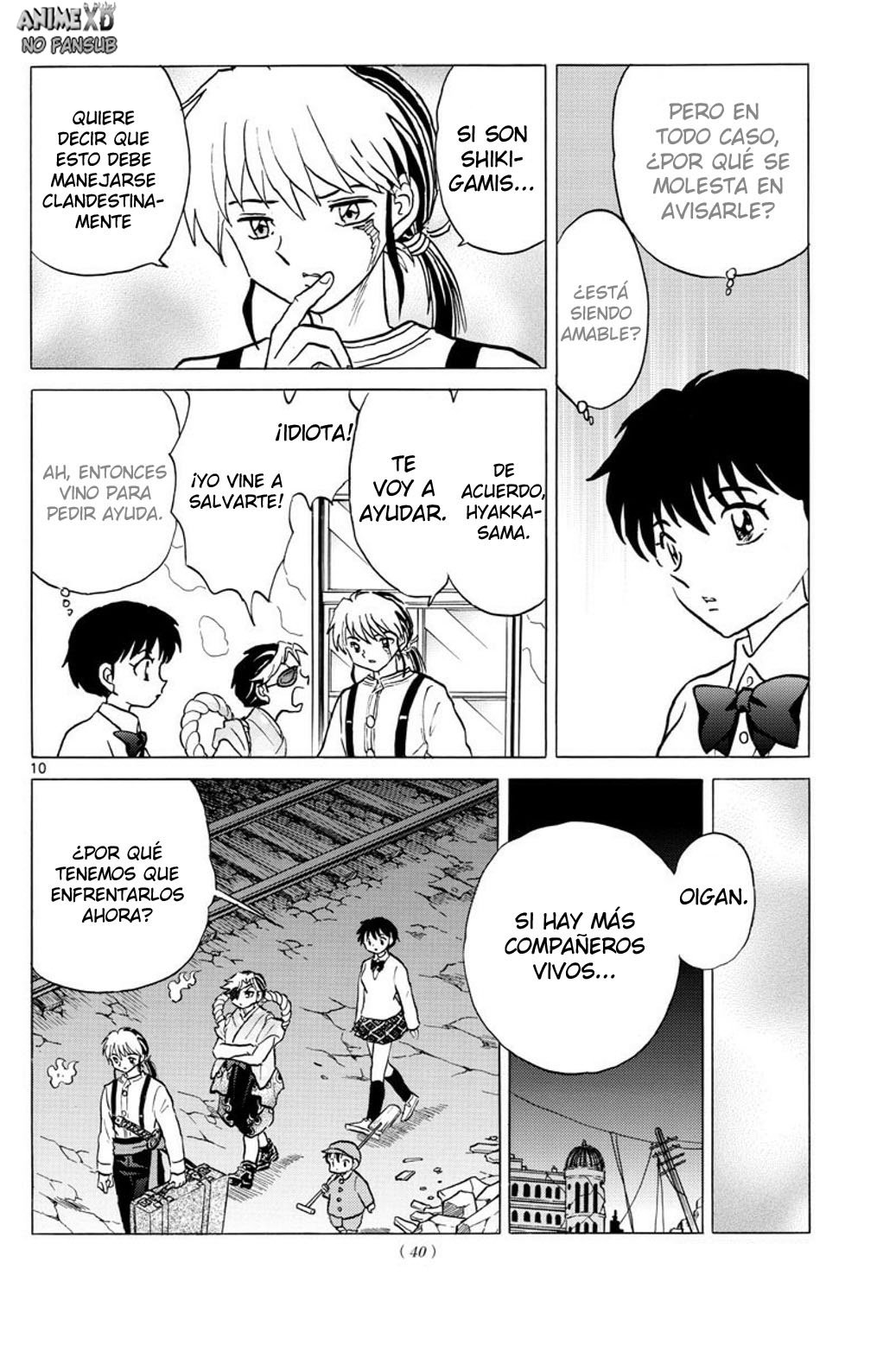 Mao Capitulo 30: Shikigamis de Occidente página 11