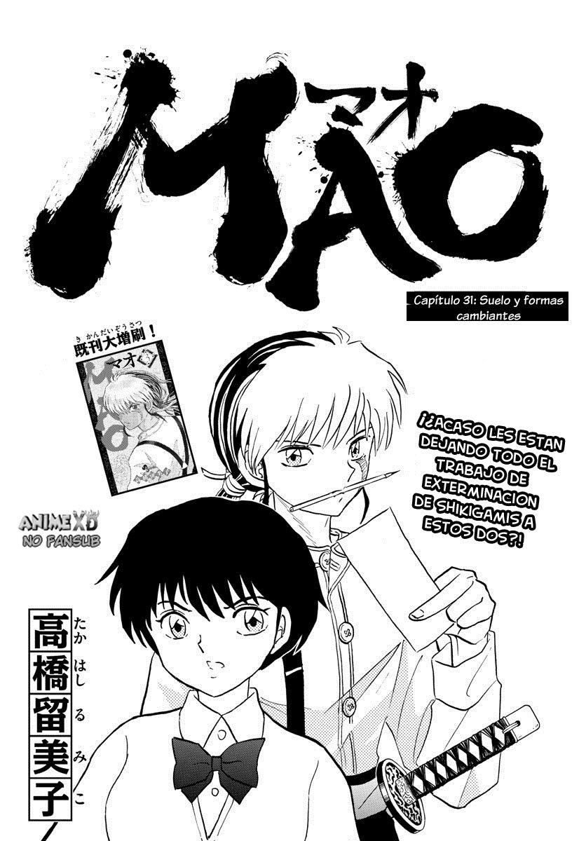 Mao Capitulo 31: Tierra y formas cambiantes página 2