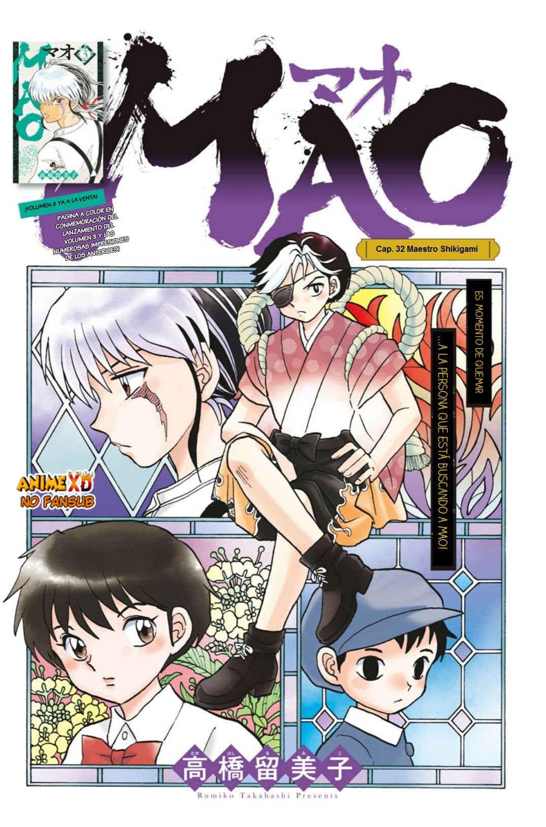Mao Capitulo 32: El maestro Shikigami página 3