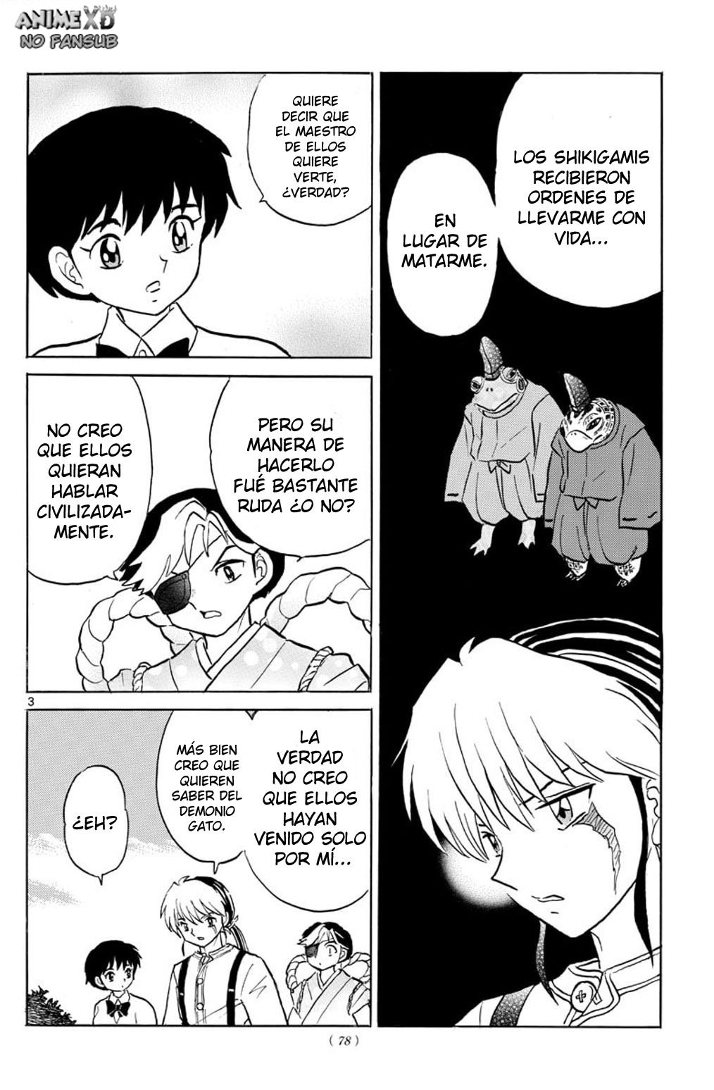Mao Capitulo 32: El maestro Shikigami página 5