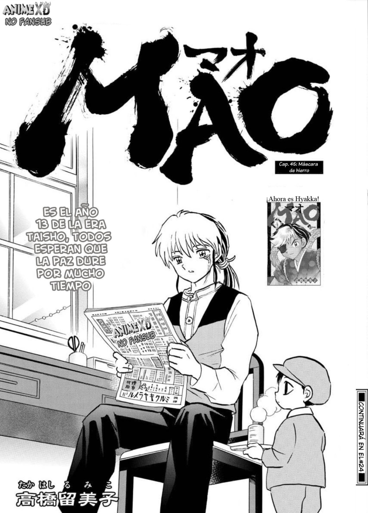 Mao Capitulo 45: Máscara de hierro página 2