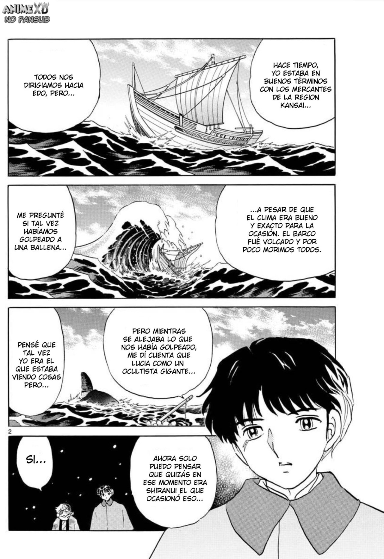 Mao Capitulo 48: El Shikigami de metal página 3