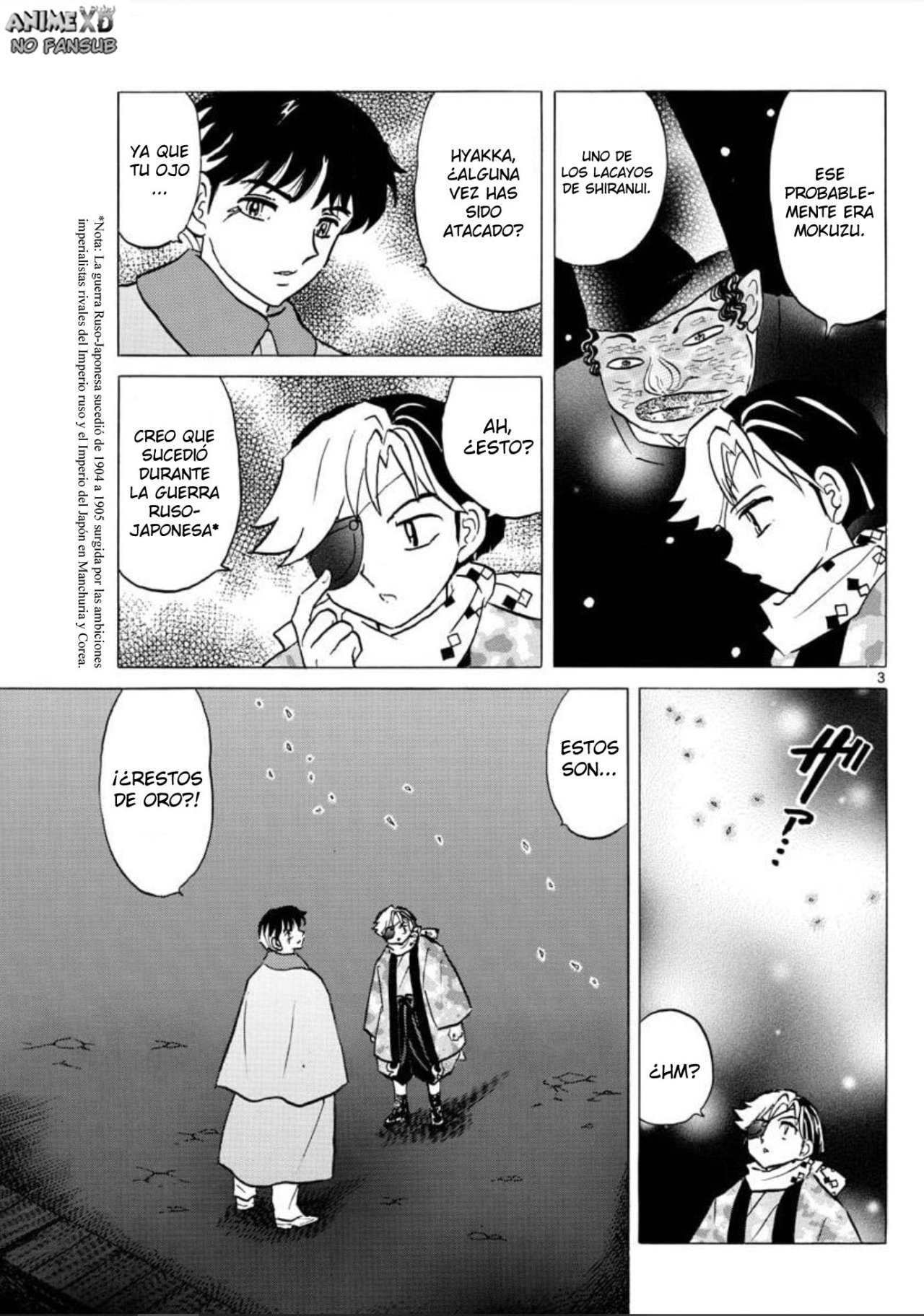 Mao Capitulo 48: El Shikigami de metal página 4
