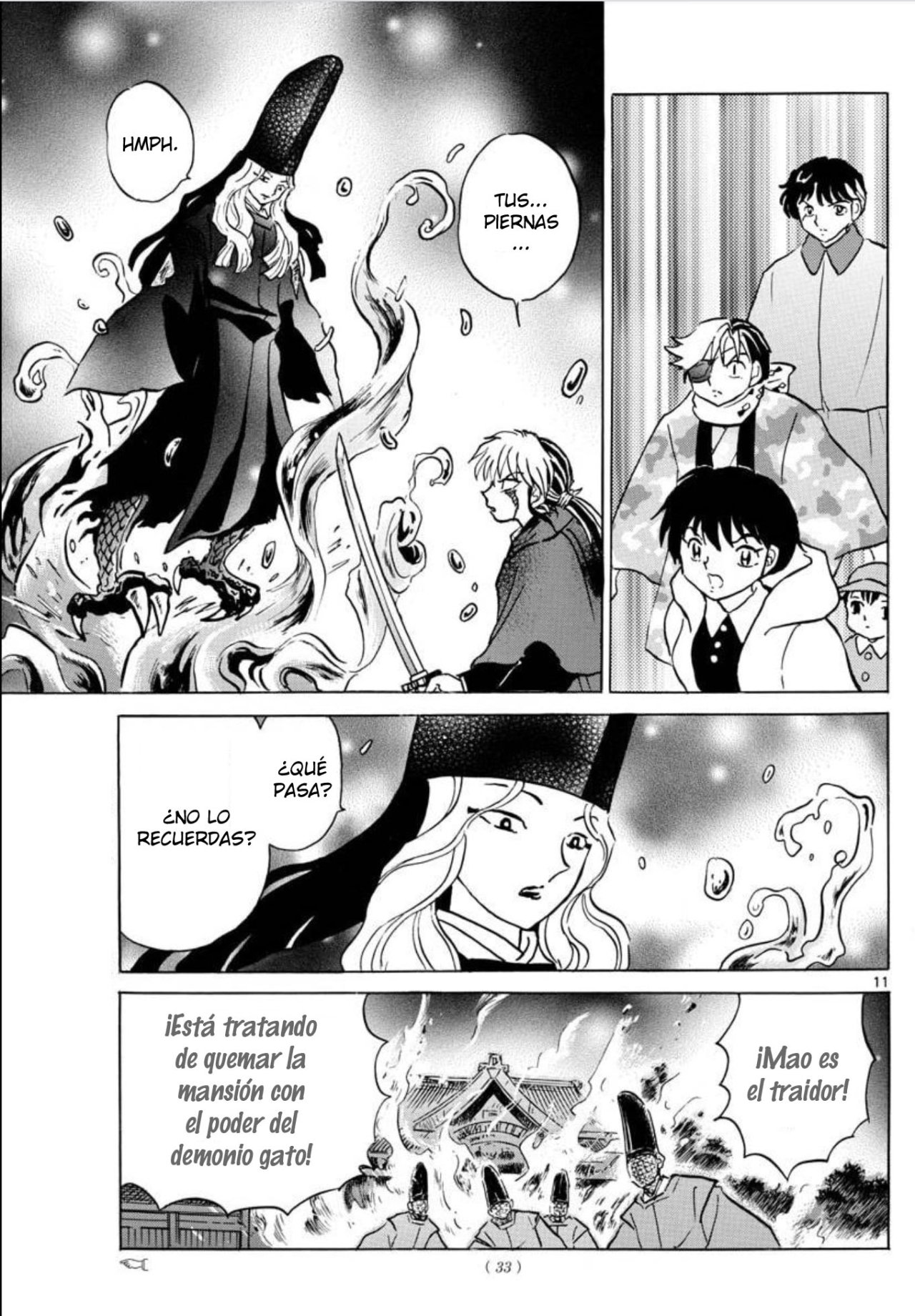 Mao Capitulo 50: Las piernas de Shiranui página 12