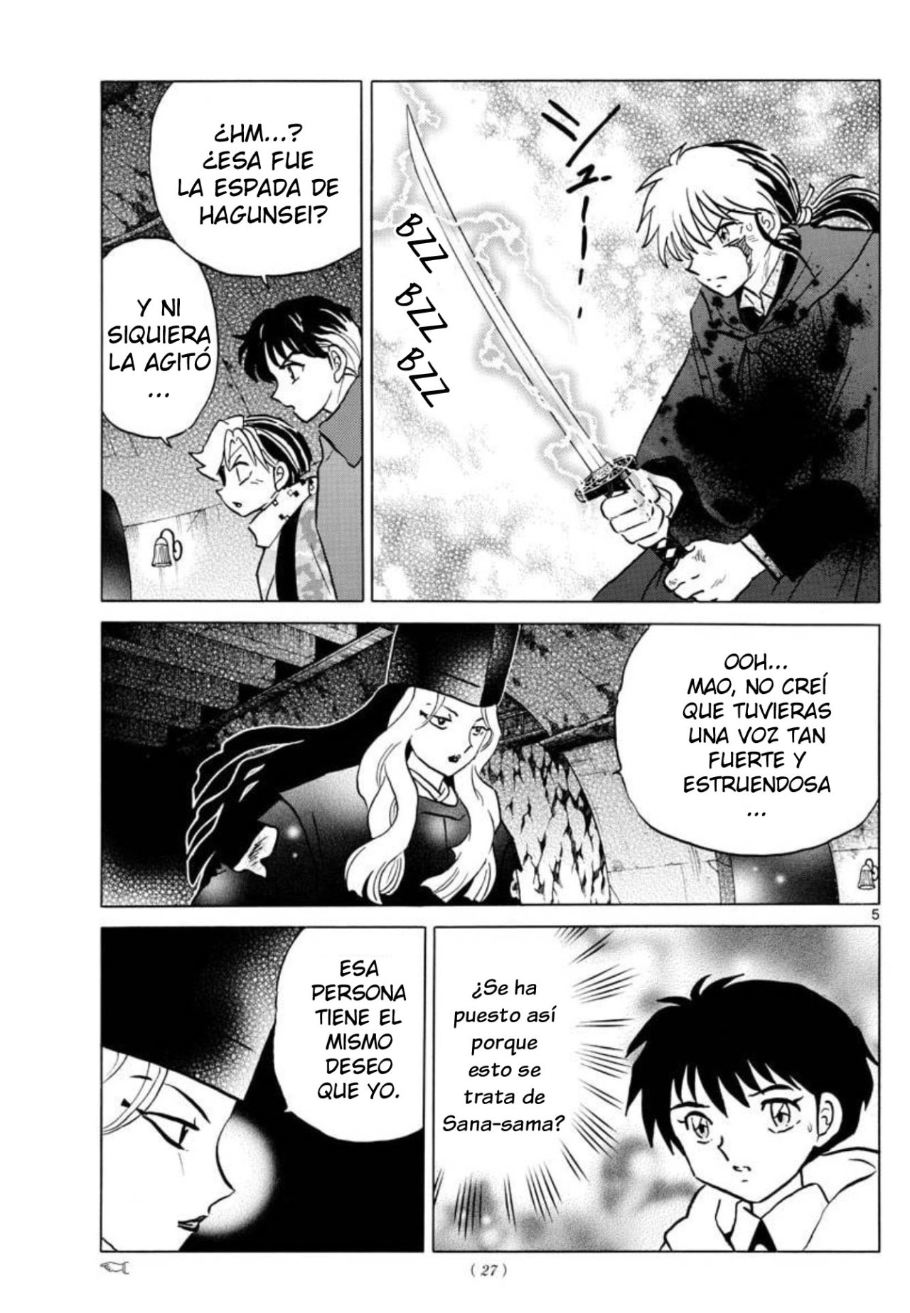 Mao Capitulo 50: Las piernas de Shiranui página 6