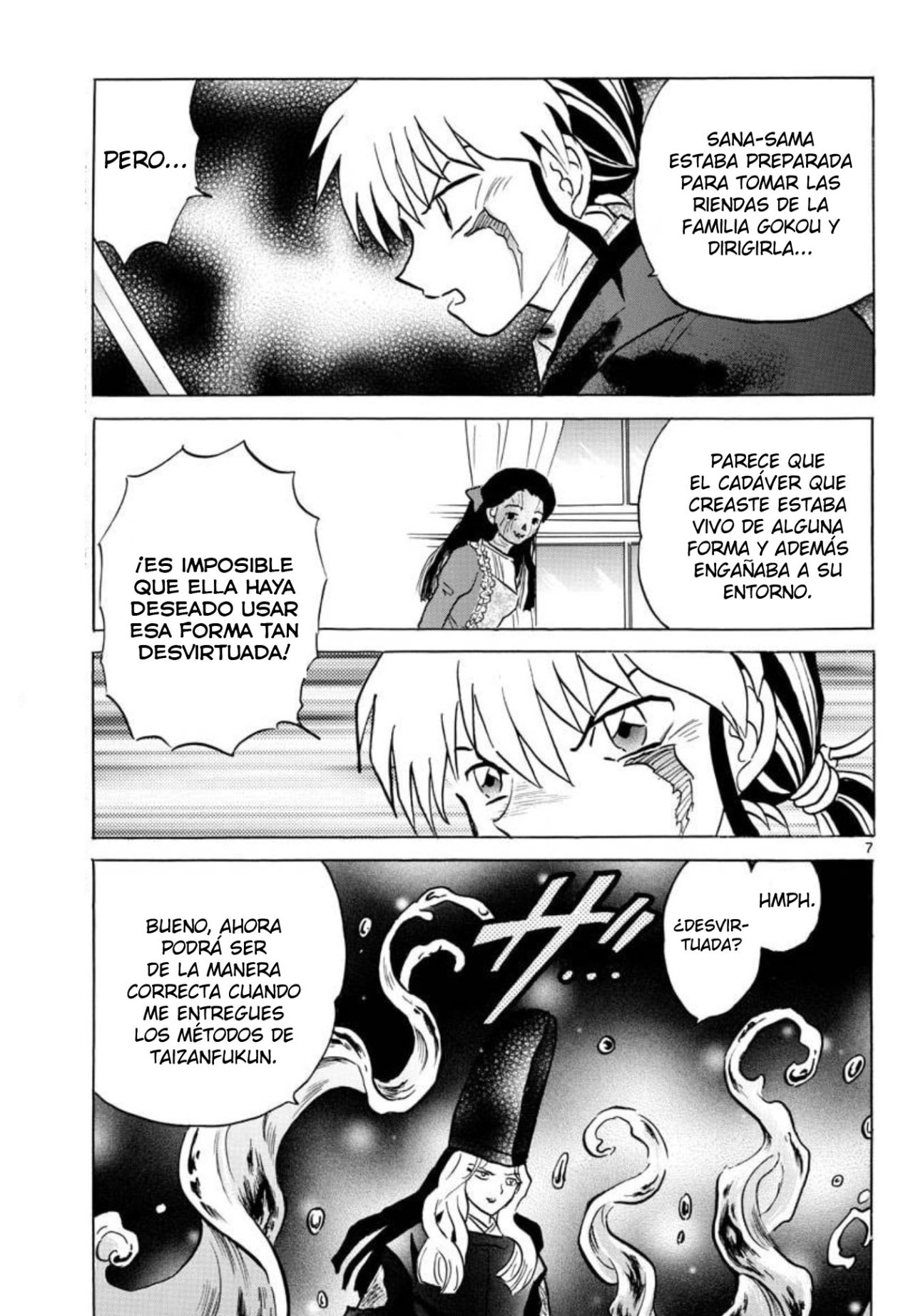 Mao Capitulo 50: Las piernas de Shiranui página 8