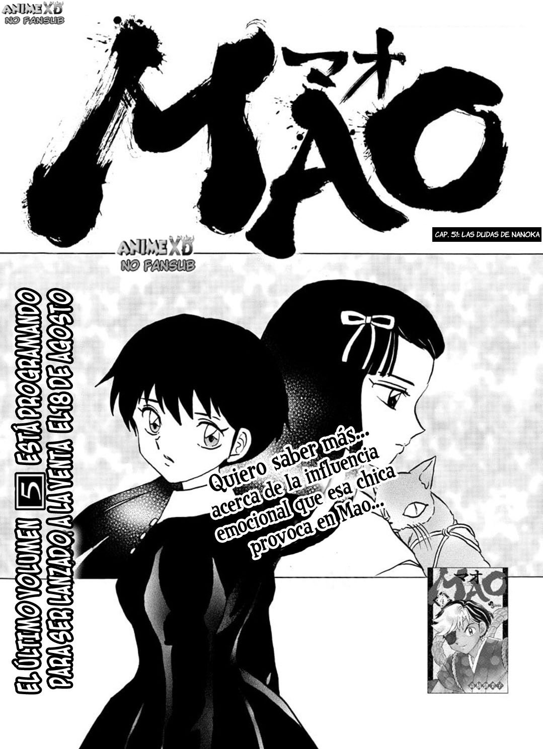 Mao Capitulo 51: Las dudas de Nanoka página 2