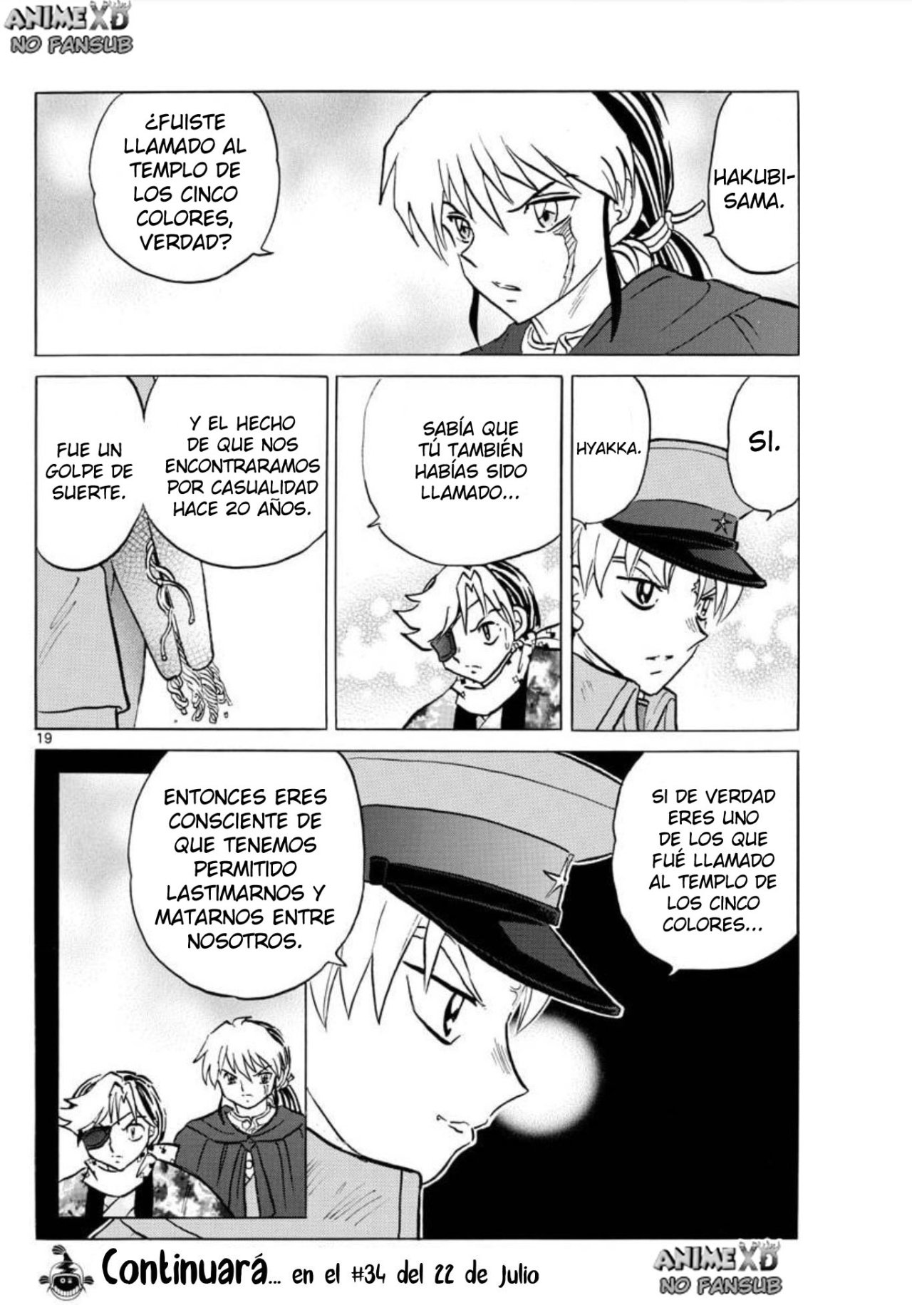Mao Capitulo 53: Bajo la máscara página 20