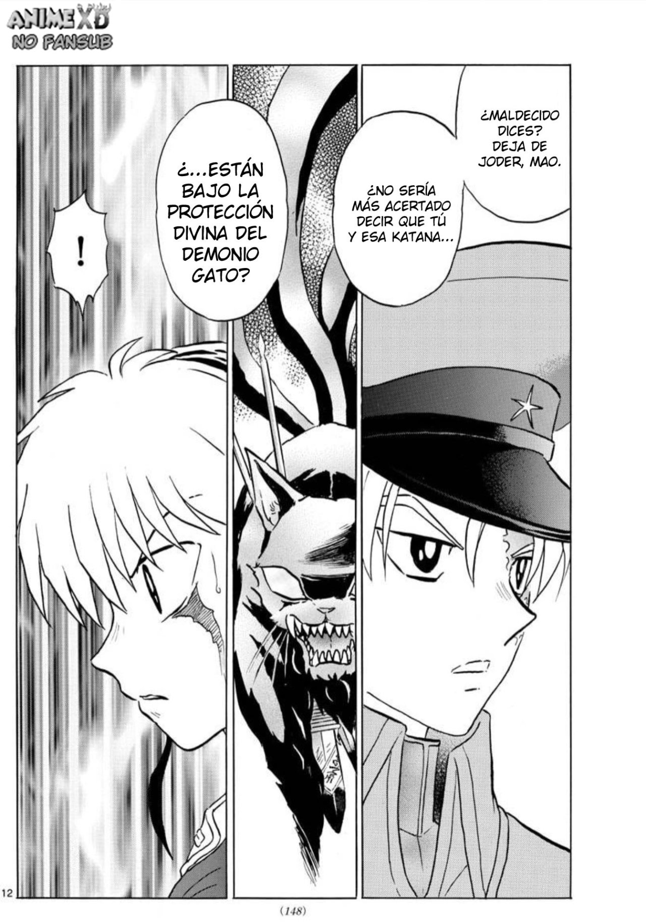 Mao Capitulo 54: Hakubi página 13