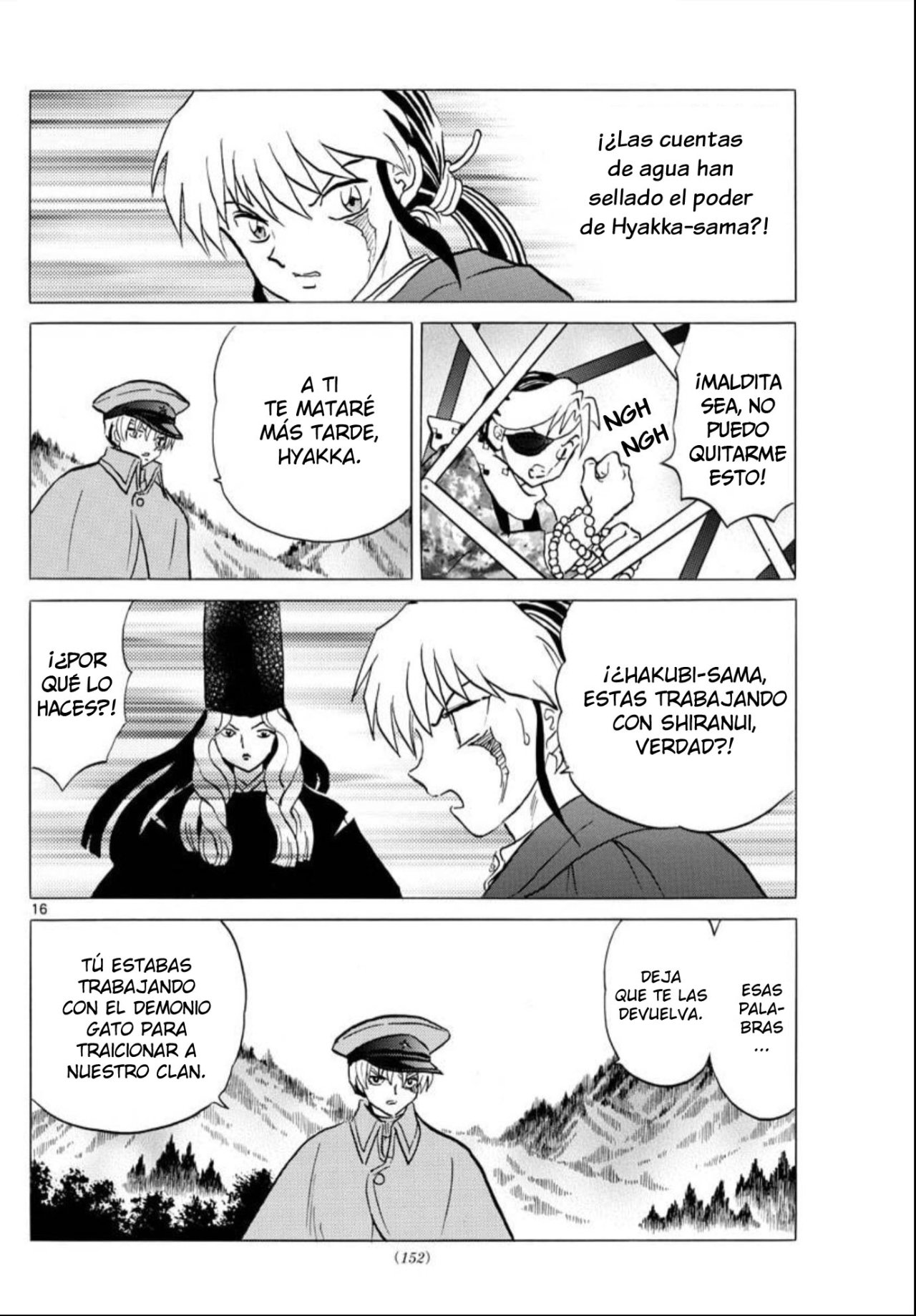 Mao Capitulo 54: Hakubi página 17