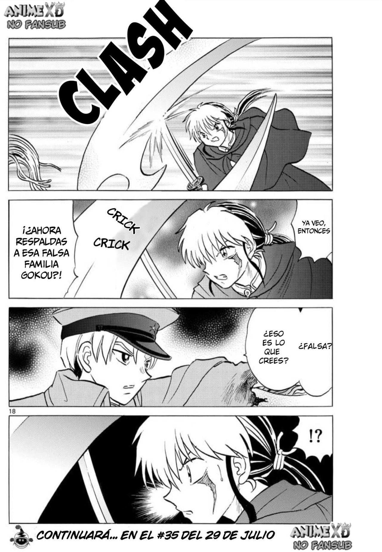 Mao Capitulo 54: Hakubi página 19