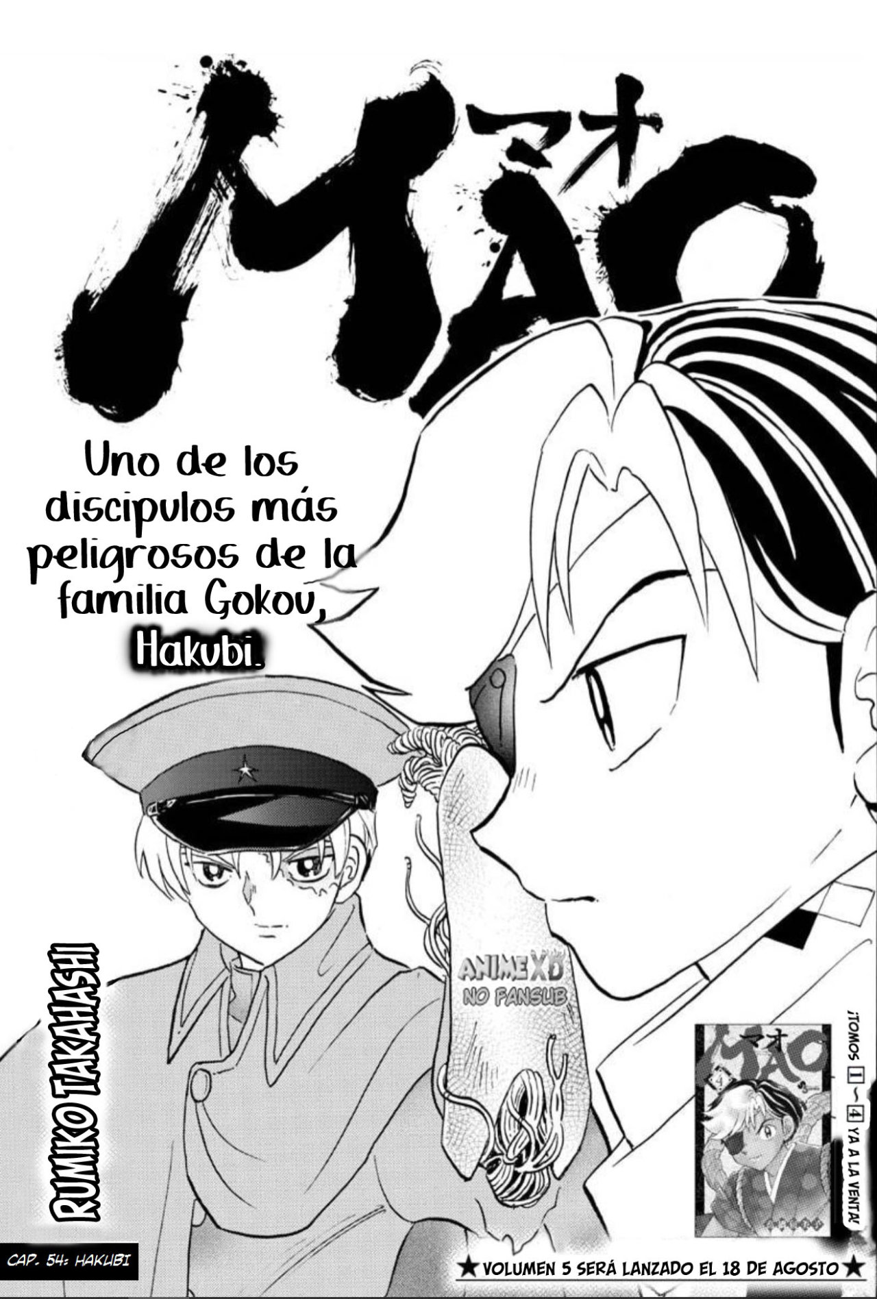 Mao Capitulo 54: Hakubi página 2