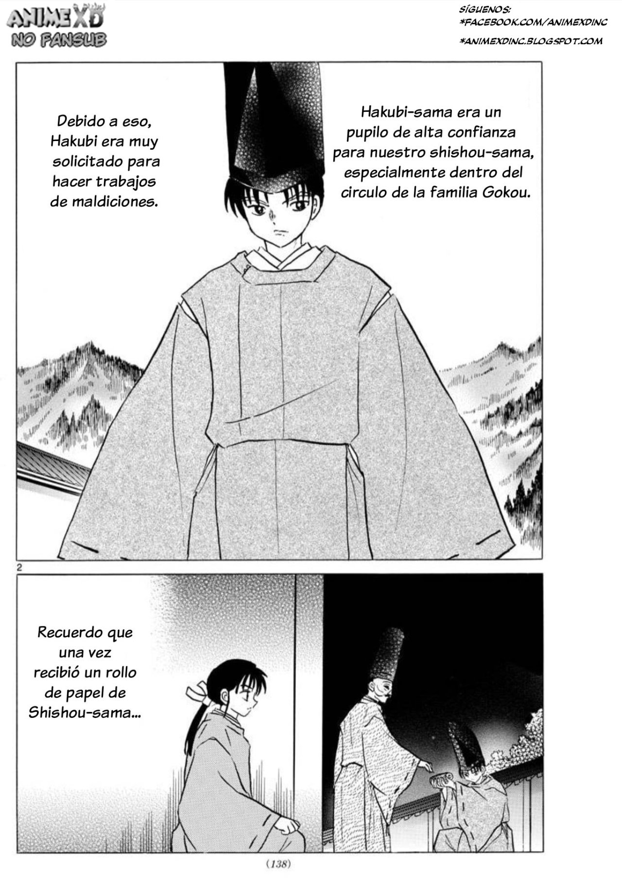 Mao Capitulo 54: Hakubi página 3