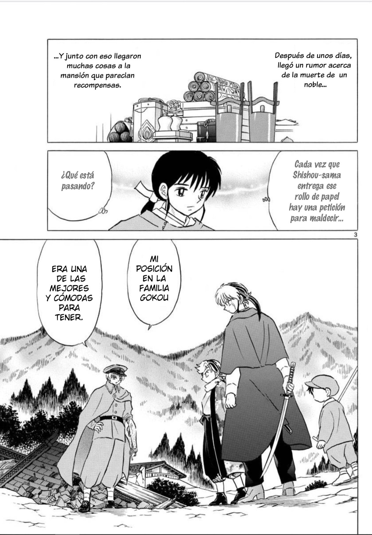 Mao Capitulo 54: Hakubi página 4