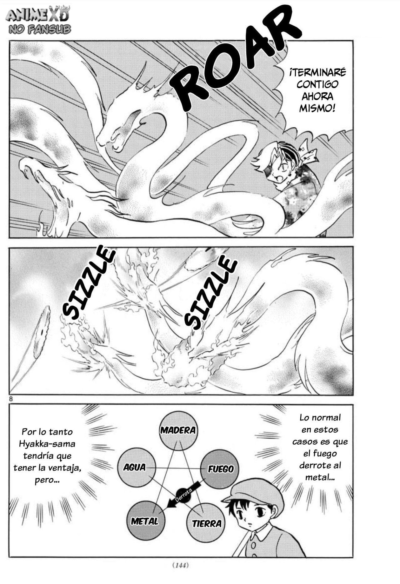 Mao Capitulo 54: Hakubi página 9