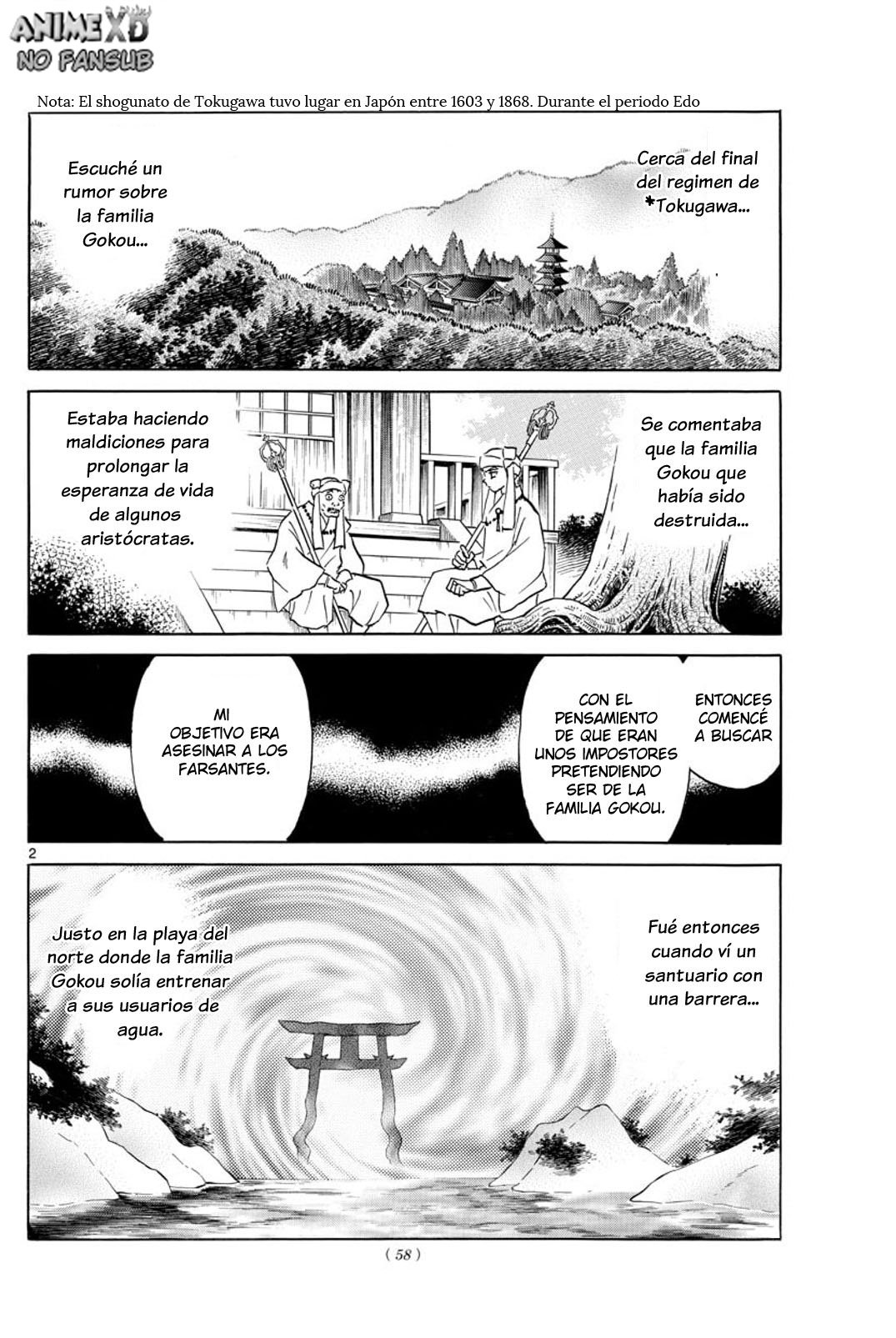 Mao Capitulo 55: La mujer de la familia Gokou página 3