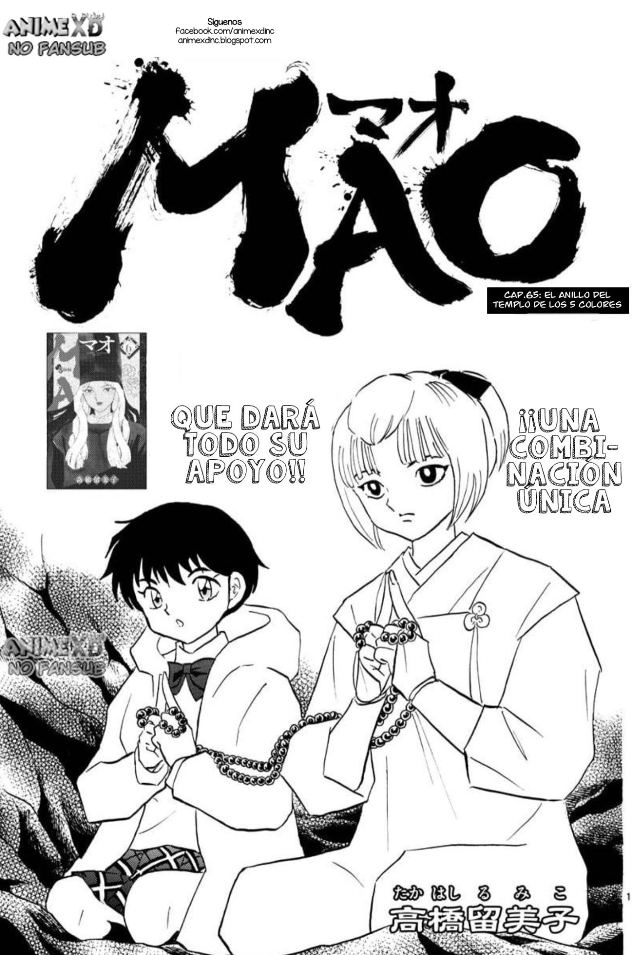 Mao Capitulo 65: El círculo del templo de los 5 colores página 2