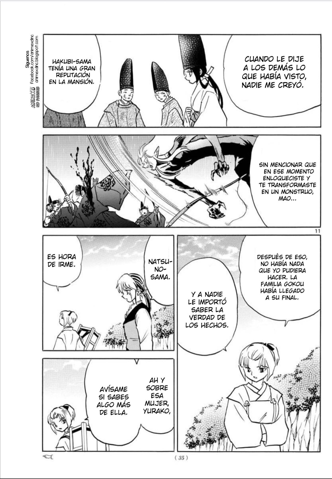 Mao Capitulo 69: El corazón de Sana página 12