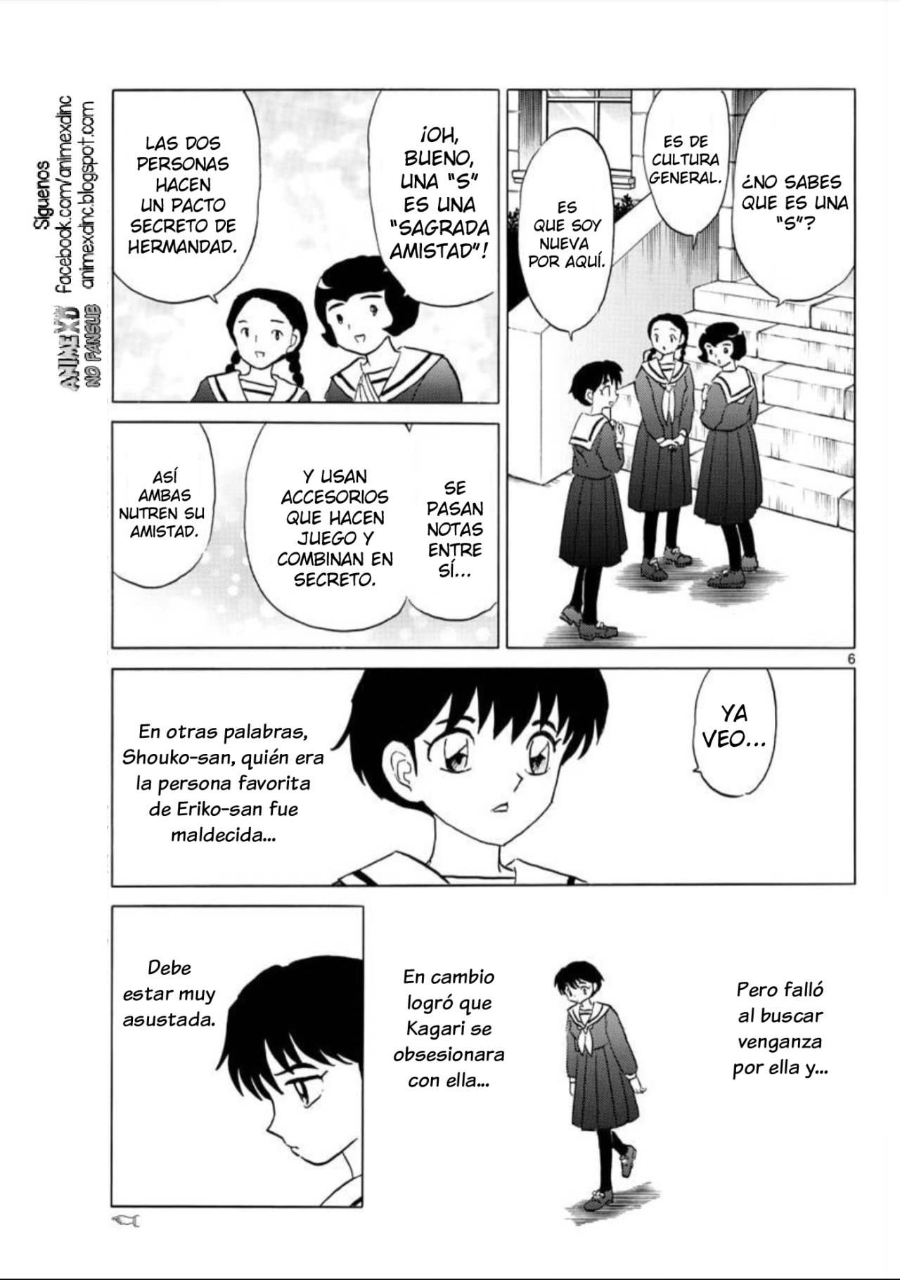 Mao Capitulo 85: Kagari página 8