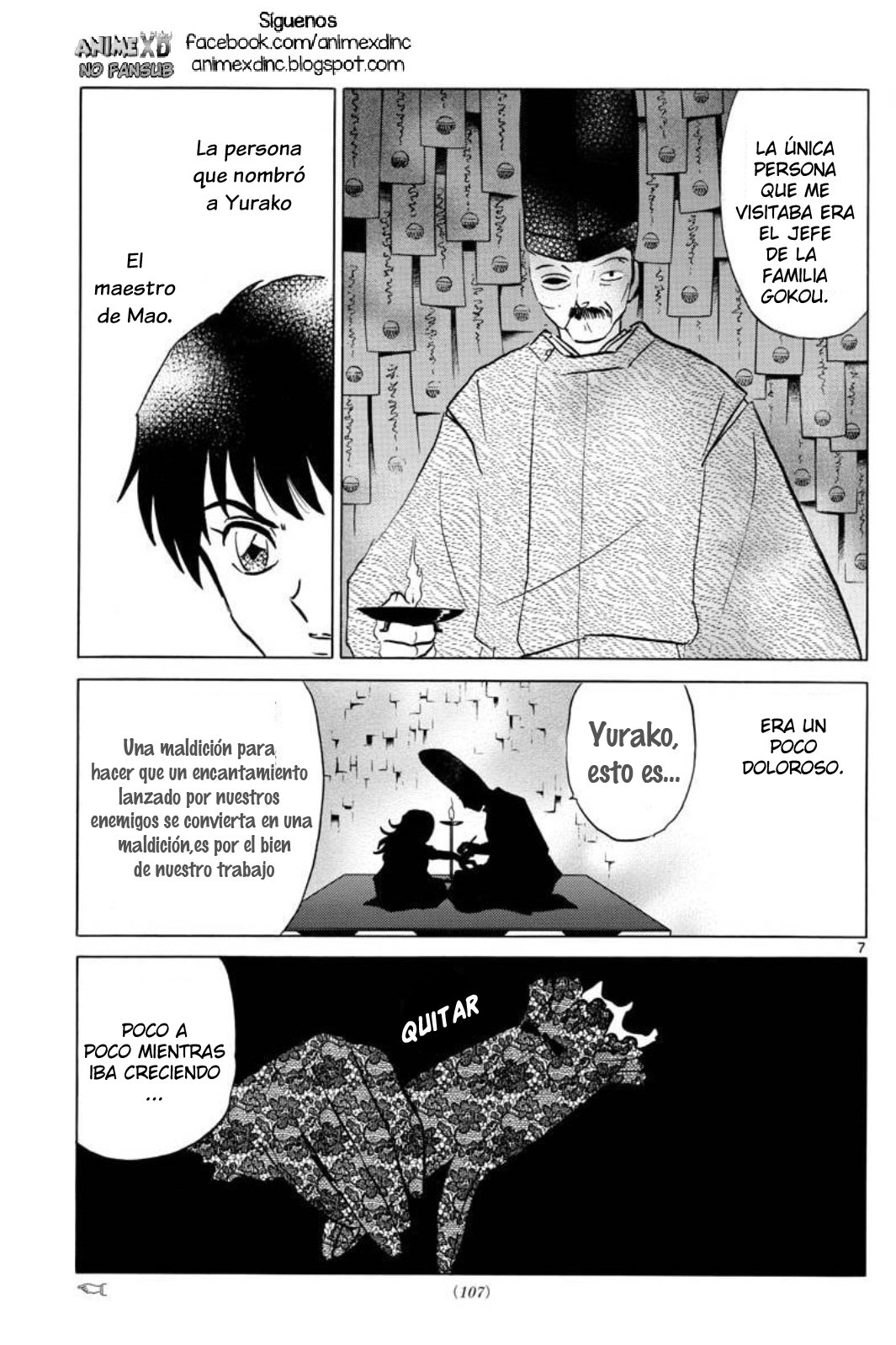 Mao Capitulo 88: El mundo de Yurako página 8