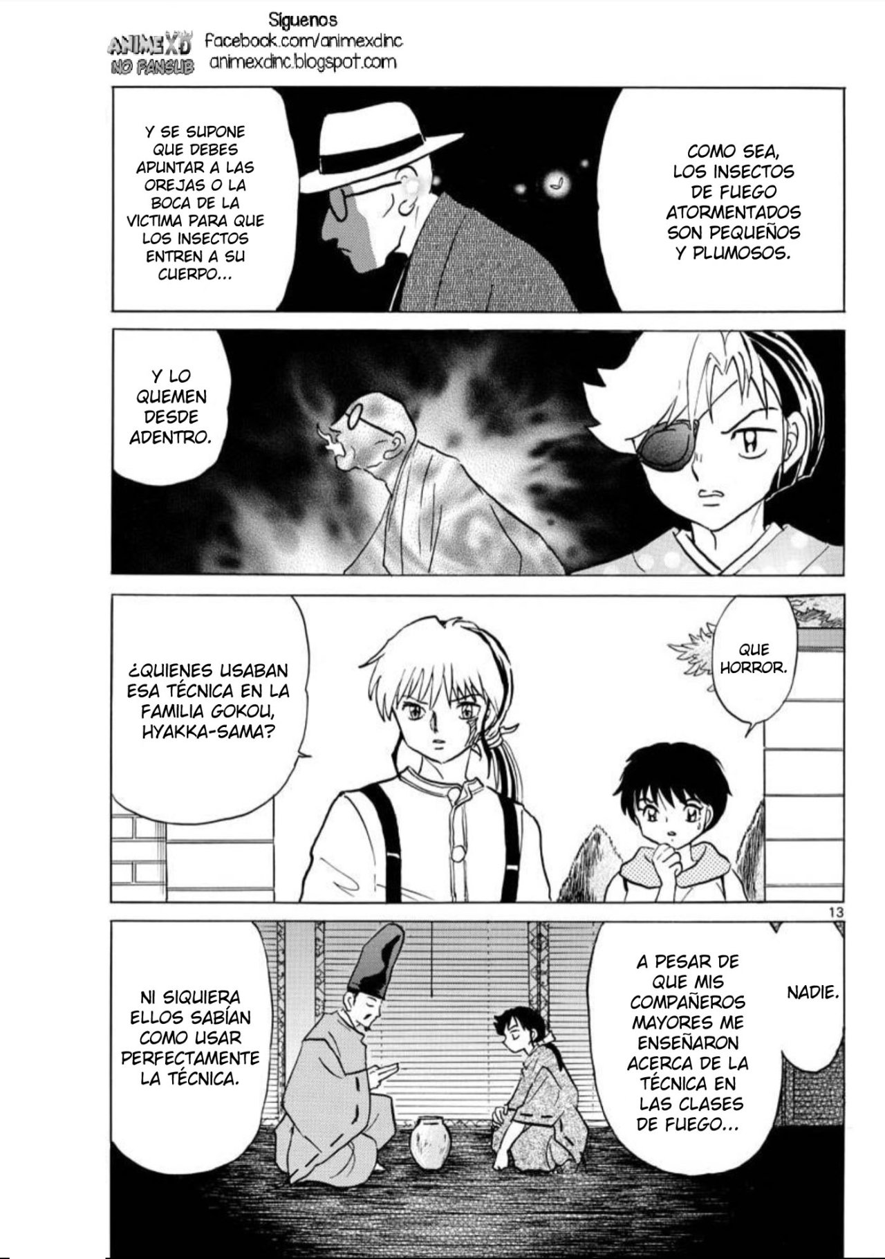 Mao Capitulo 91: Insectos de fuego atormentados página 14