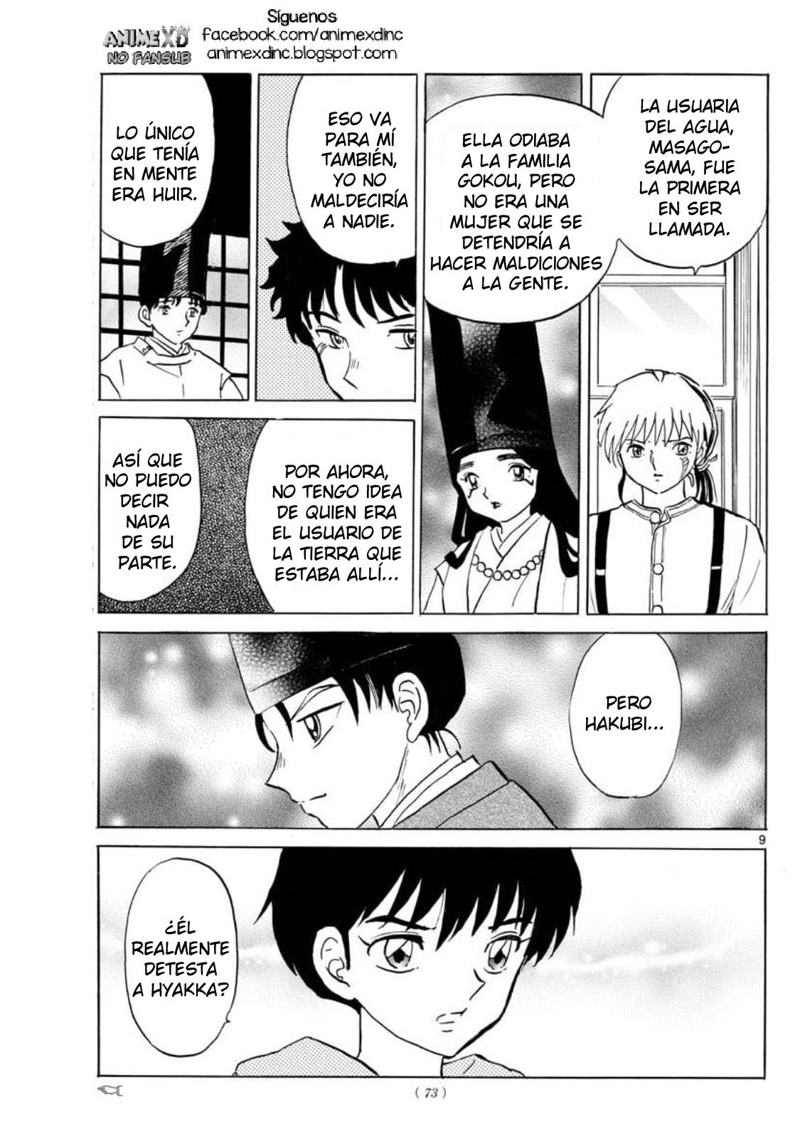 Mao Capitulo 97: Las condiciones de la familia Ootori página 10