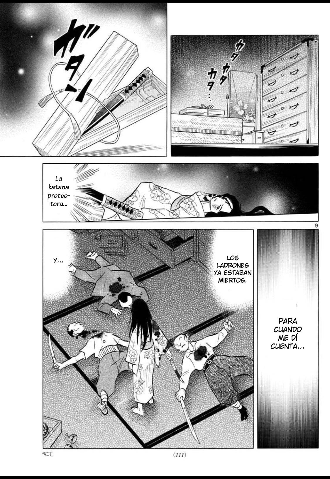 Mao Capitulo 99: La katana protectora página 10