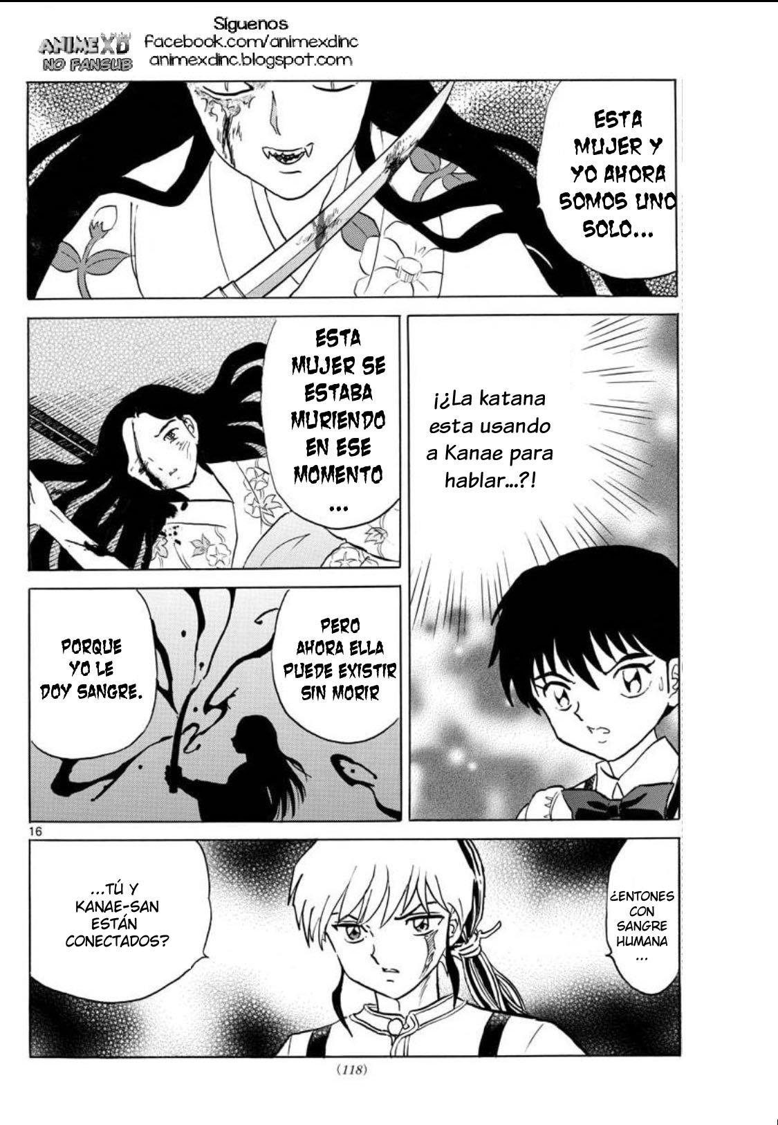 Mao Capitulo 99: La katana protectora página 17