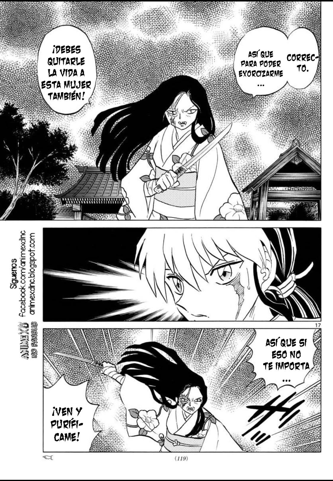 Mao Capitulo 99: La katana protectora página 18