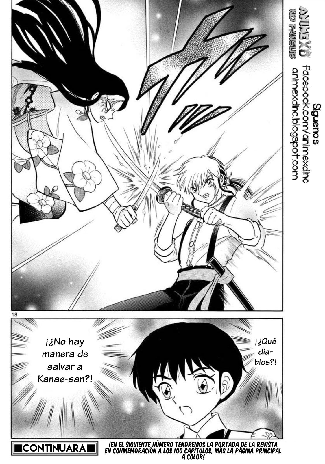 Mao Capitulo 99: La katana protectora página 19