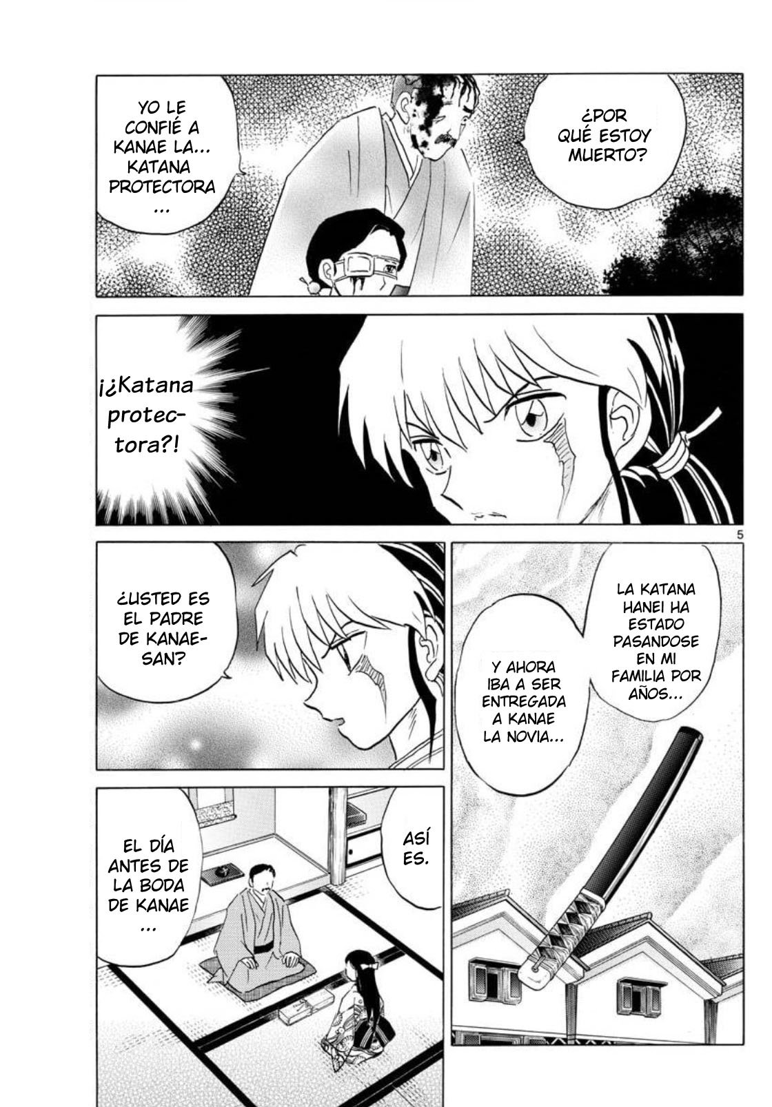 Mao Capitulo 99: La katana protectora página 6