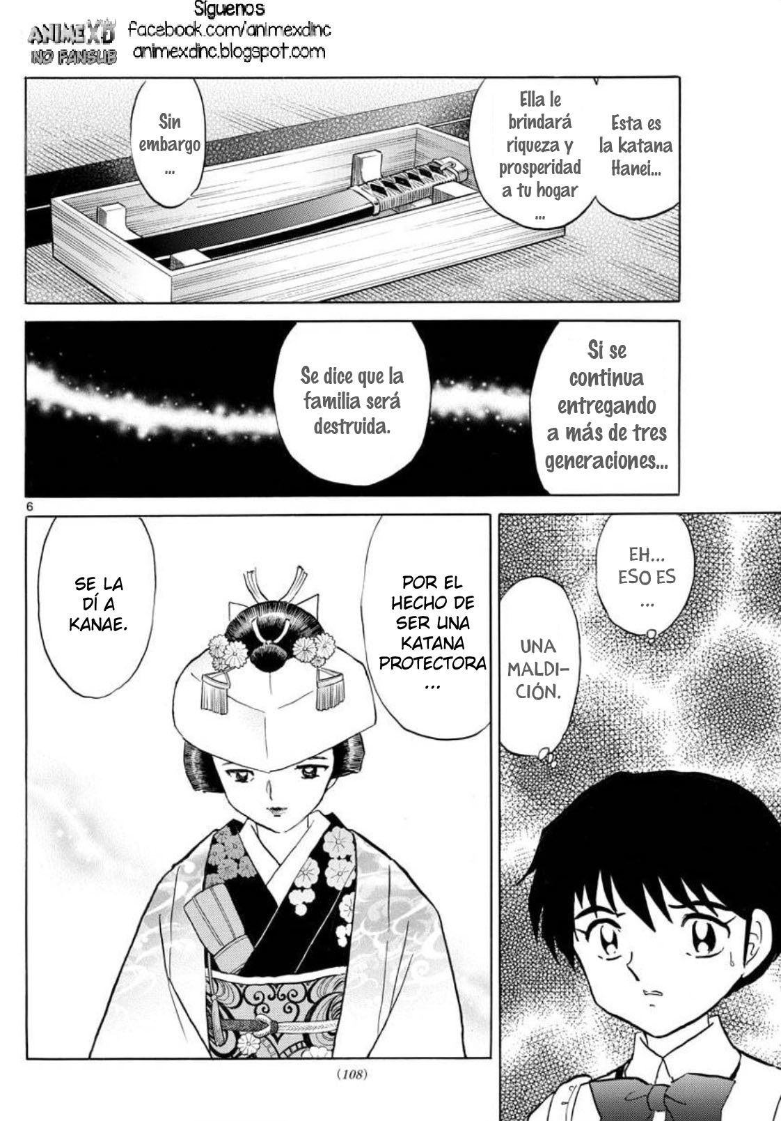 Mao Capitulo 99: La katana protectora página 7
