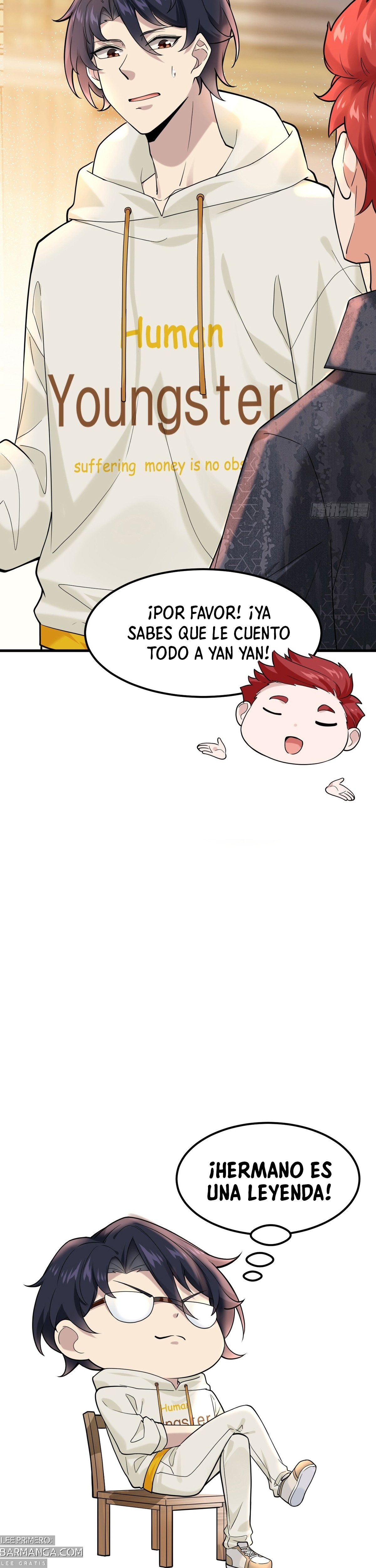 ¡Ídolo, se te cayó la máscara! Capitulo 8 página 32