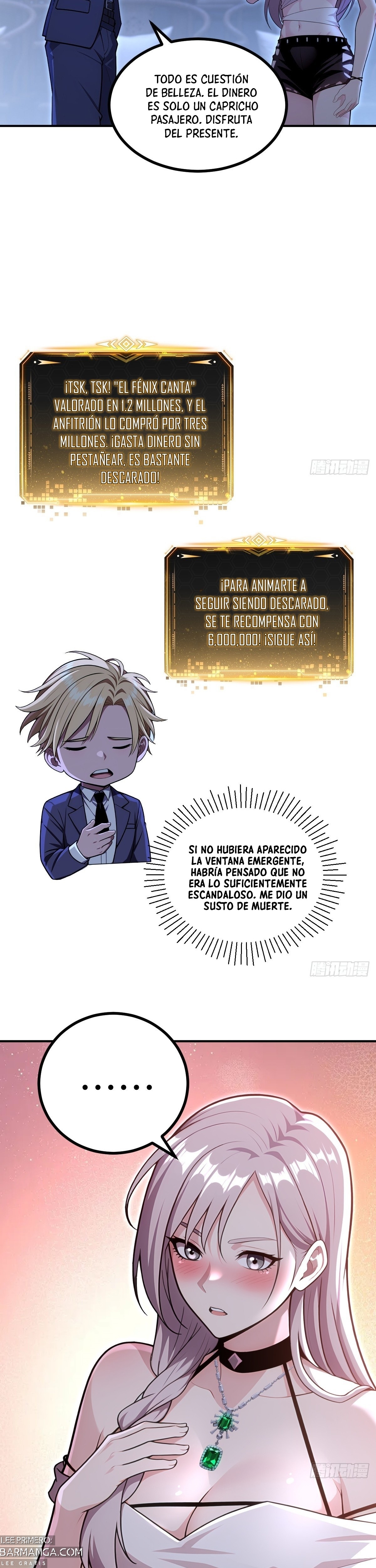 Sistema del Millonario Indulgente supremo Capitulo 68 página 18