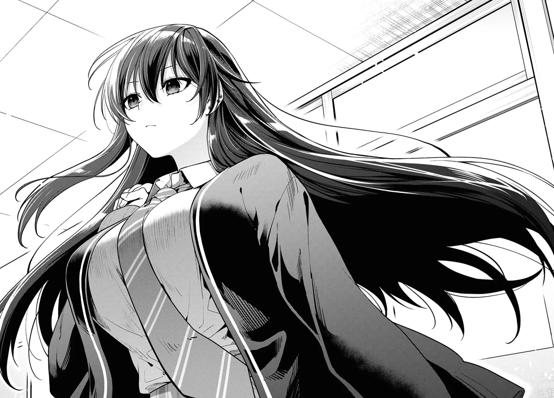 Tonari no Seki no Yankee Shimizu-san ga Kami wo Kuroku Somete Kita Capitulo 1 página 11