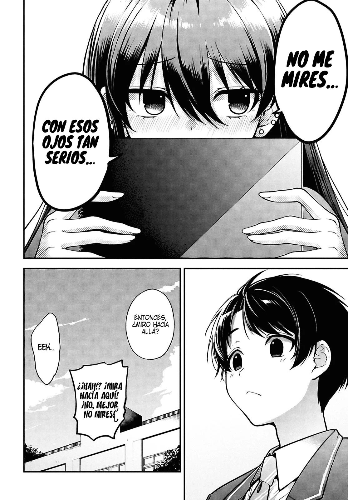 Tonari no Seki no Yankee Shimizu-san ga Kami wo Kuroku Somete Kita Capitulo 1 página 33