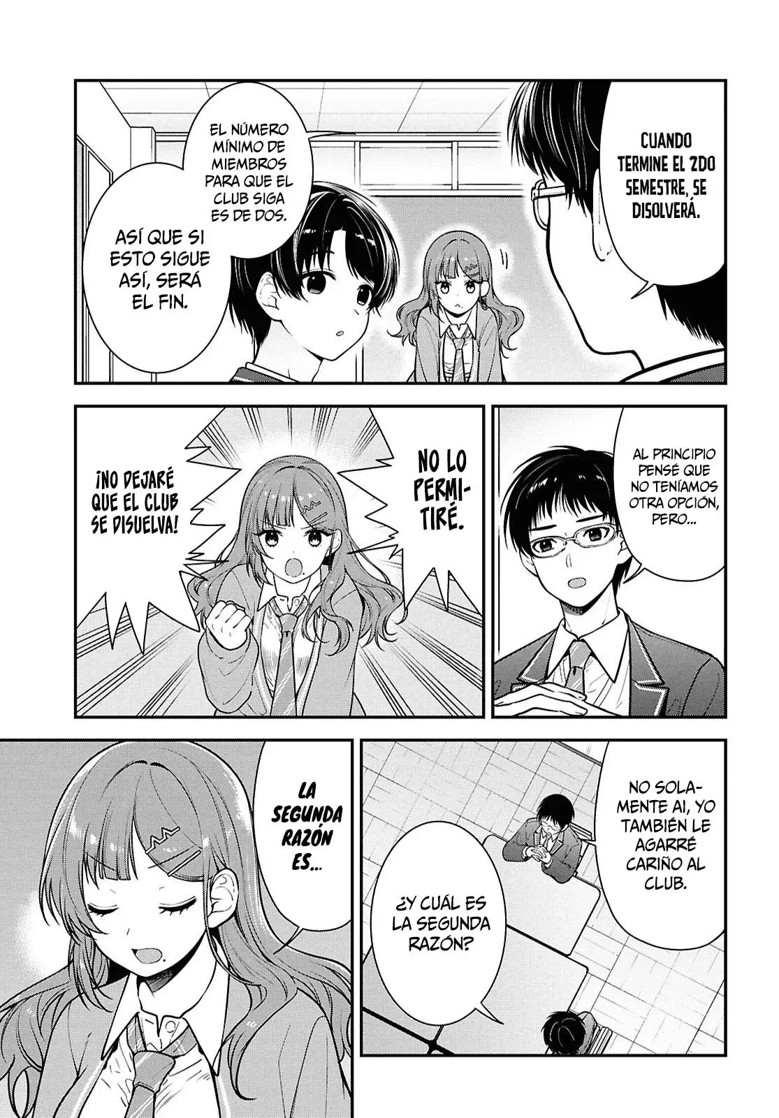 Tonari no Seki no Yankee Shimizu-san ga Kami wo Kuroku Somete Kita Capitulo 10 página 20