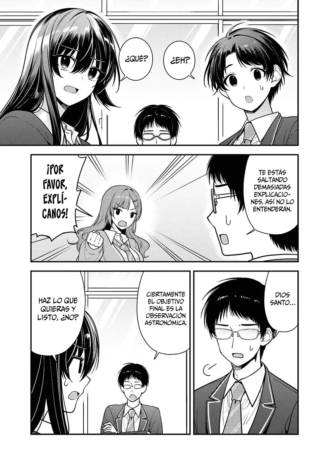 Tonari no Seki no Yankee Shimizu-san ga Kami wo Kuroku Somete Kita Capitulo 10 página 22