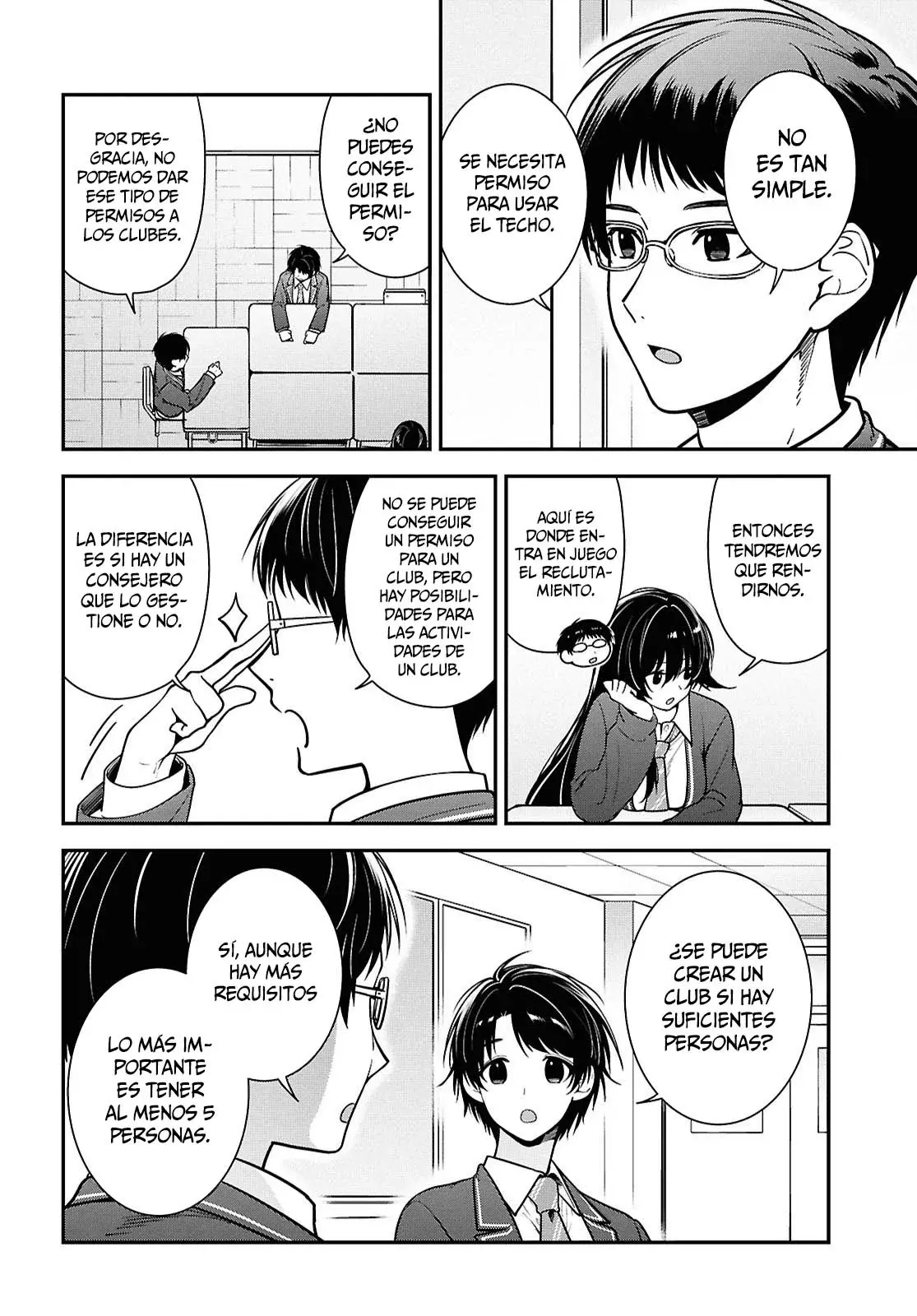 Tonari no Seki no Yankee Shimizu-san ga Kami wo Kuroku Somete Kita Capitulo 10 página 23