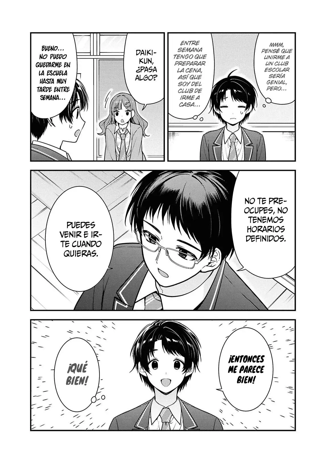 Tonari no Seki no Yankee Shimizu-san ga Kami wo Kuroku Somete Kita Capitulo 10 página 24