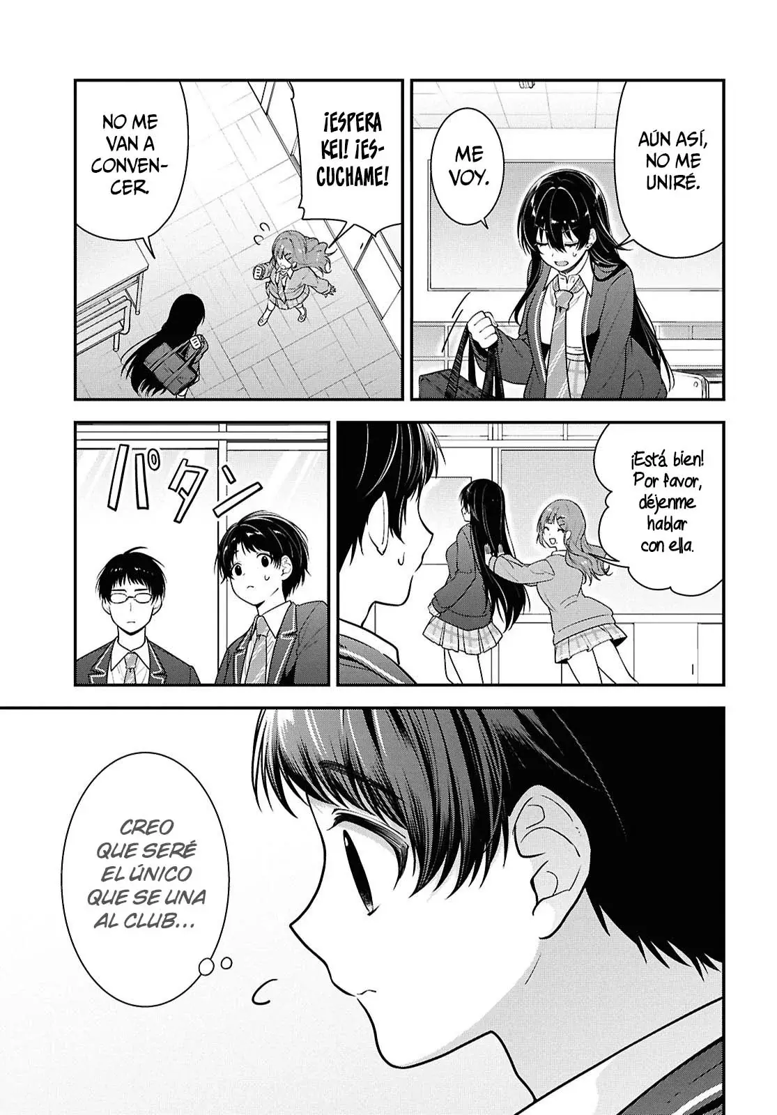 Tonari no Seki no Yankee Shimizu-san ga Kami wo Kuroku Somete Kita Capitulo 10 página 26