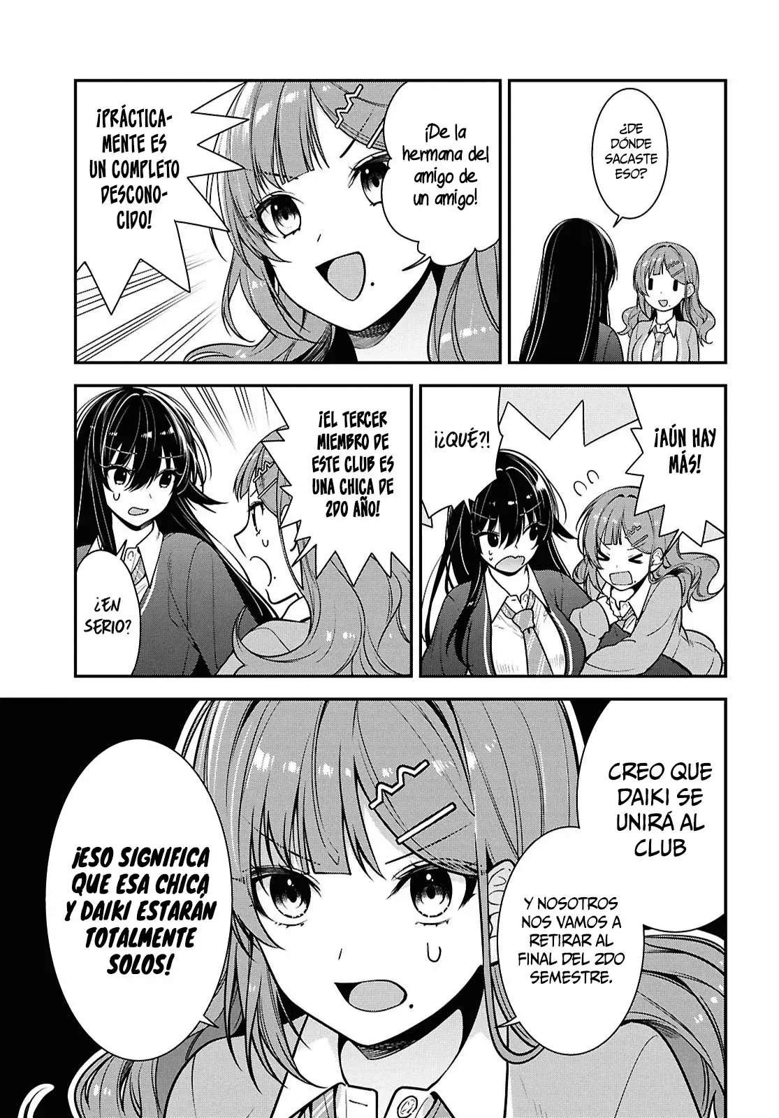 Tonari no Seki no Yankee Shimizu-san ga Kami wo Kuroku Somete Kita Capitulo 10 página 28