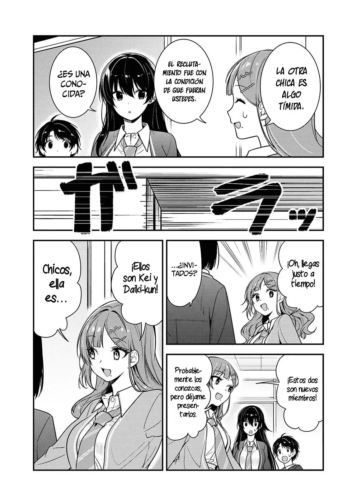 Tonari no Seki no Yankee Shimizu-san ga Kami wo Kuroku Somete Kita Capitulo 10 página 35
