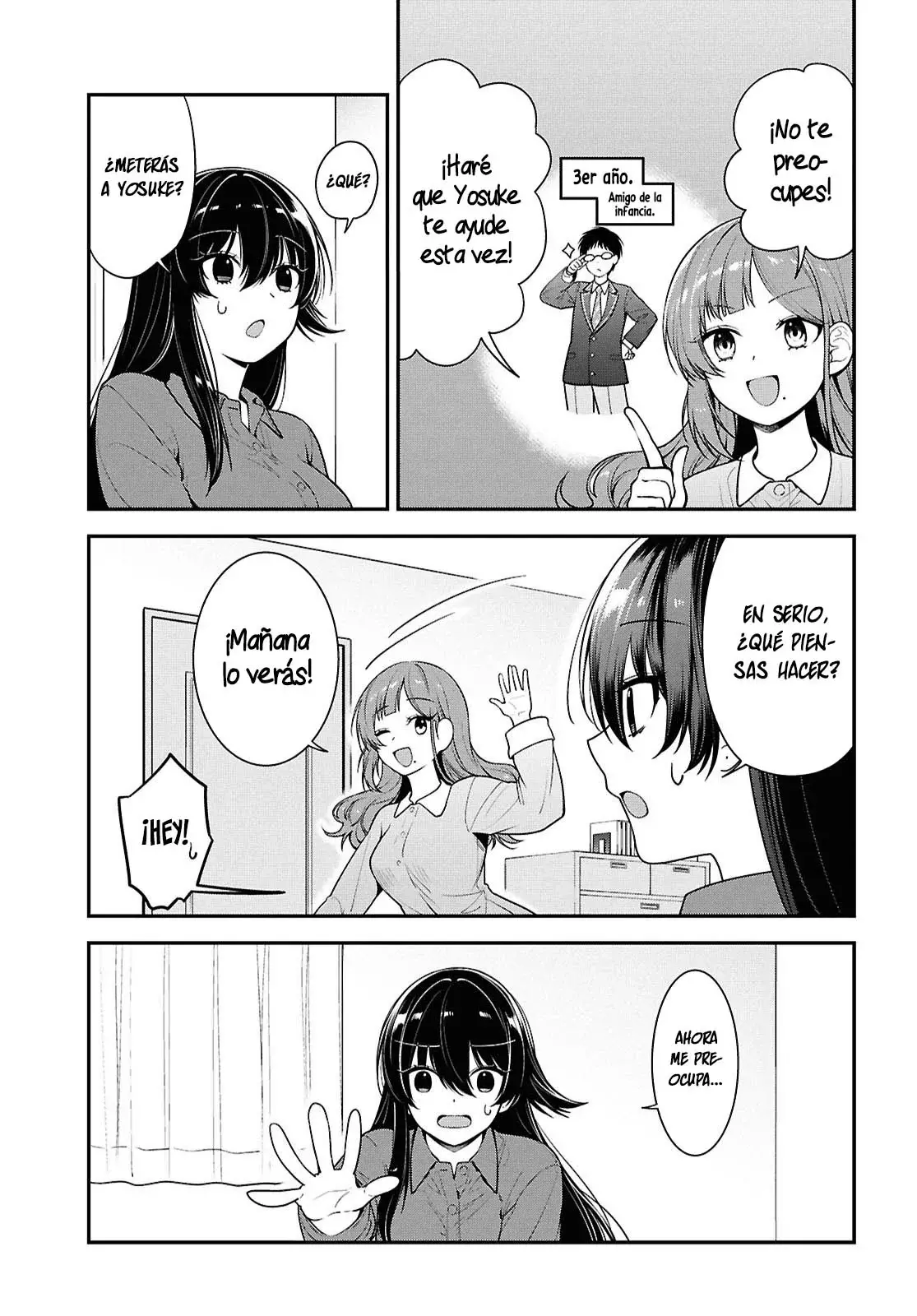 Tonari no Seki no Yankee Shimizu-san ga Kami wo Kuroku Somete Kita Capitulo 10 página 6